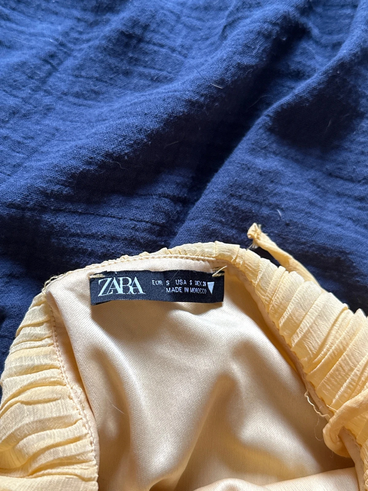 Vestido Zara amarillo – photo 3